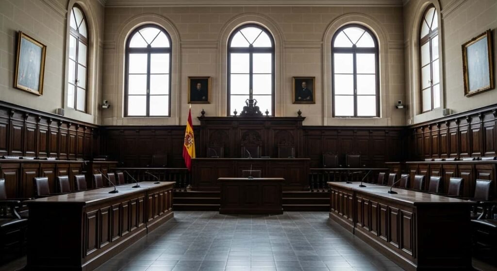 Costas judiciales por desahucio en la sala de un juzgado