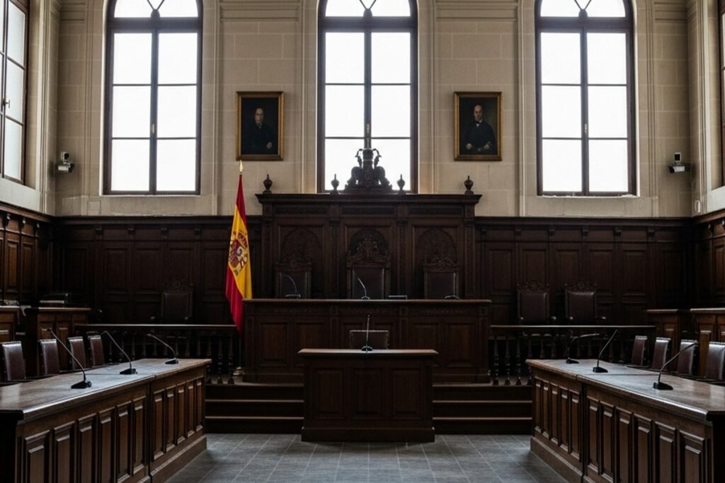 Costas judiciales por desahucio en la sala de un juzgado